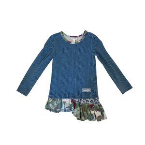 Naartjie Peplum Tunic Top Size 5